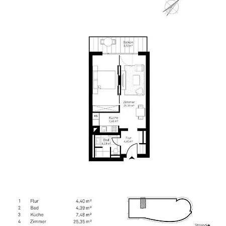 דירה White Pearl 2.10 *